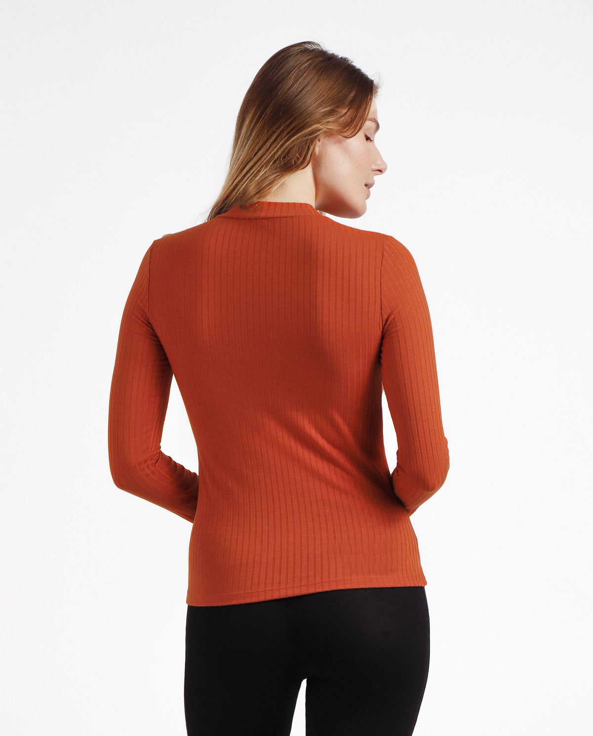 Maglia a lupetto donna sottogiacca a coste Admas 43508