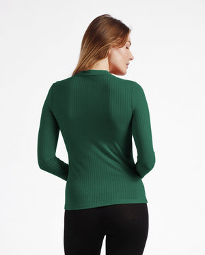 Maglia a lupetto donna sottogiacca a coste Admas 43508