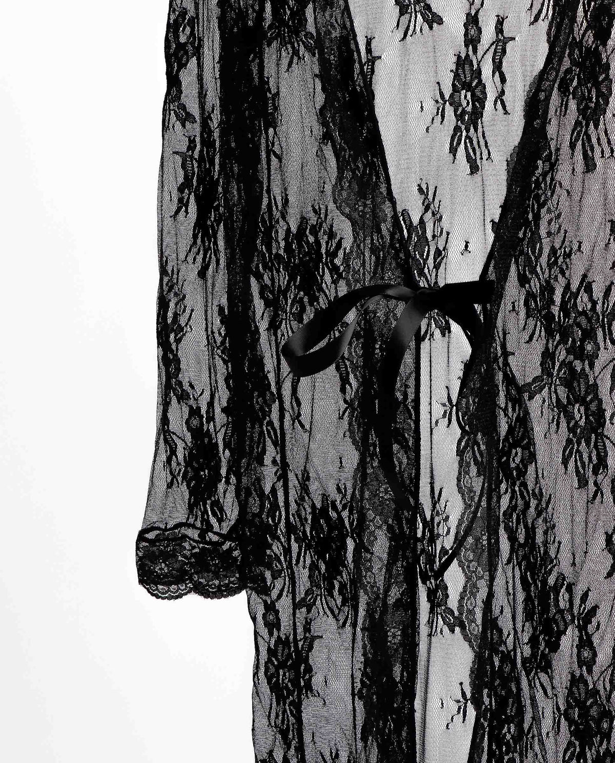 Vestaglia di pizzo trasparente kimono sexy Admas 43546