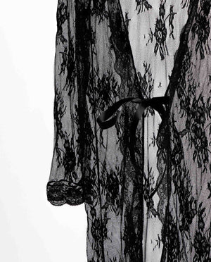 Vestaglia di pizzo trasparente kimono sexy Admas 43546