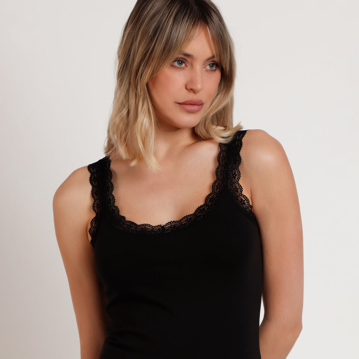 Canotta donna Spalla Larga cotone Admas 43566