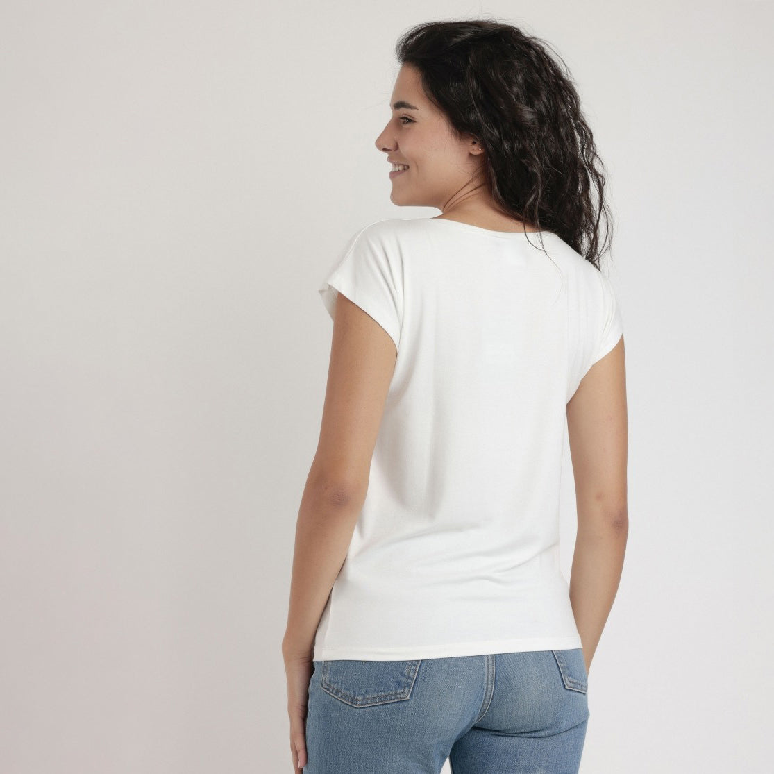 Maglia donna con stass in viscosa Admas 43625