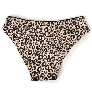 Coordinato Jadea 4332 triangolo + slip cotone maculato