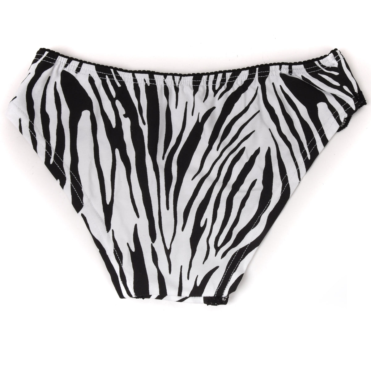 Coordinato Jadea 4332 triangolo + slip cotone zebrato