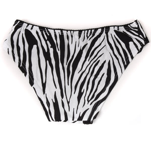 Coordinato Jadea 4332 triangolo + slip cotone zebrato