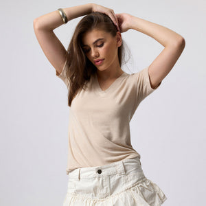 Maglia lino + modal morbida fresca Jadea 4632