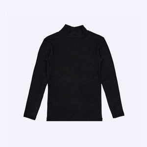 Maglia a collo alto realizzata in tessuto a costine Jadea 4656