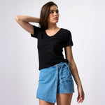 Maglia donna viscosa a costine Jadea 4761