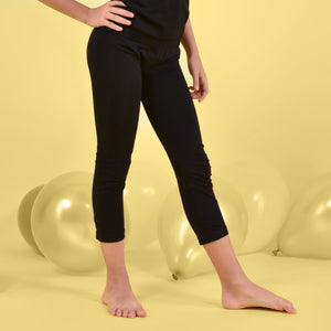 Leggings bimba Intimorosa in microfibra elasticizzata