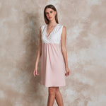 Camicia da Notte Donna Primaverile 100% cotone 51180 Lunatica