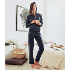 Tuta donna Jadea 5144 aperta caldo cotone denim