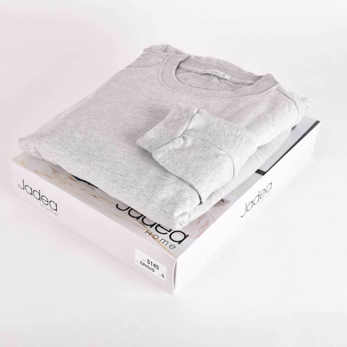 Tuta donna Jadea 5144 aperta caldo cotone grigio