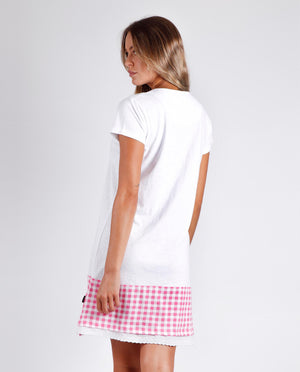 Camicia da notte donna estivo Santoro Gorjuss 51536 rosa
