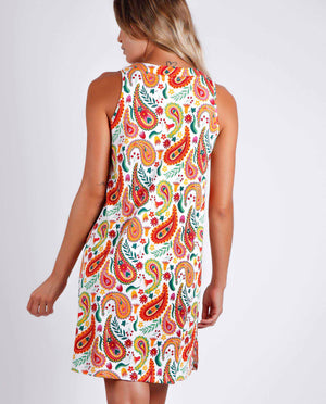Camicia da notte vestitino donna estivo Admas 51541 fantasia