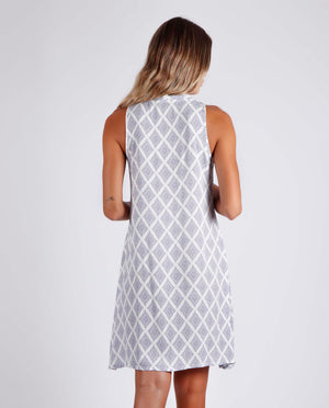 Camicia da notte abitino donna estivo Admas 51548 azul