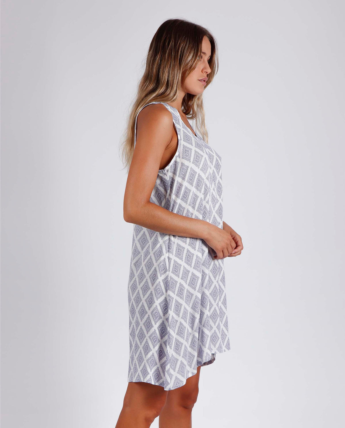 Camicia da notte abitino donna estivo Admas 51548 azul