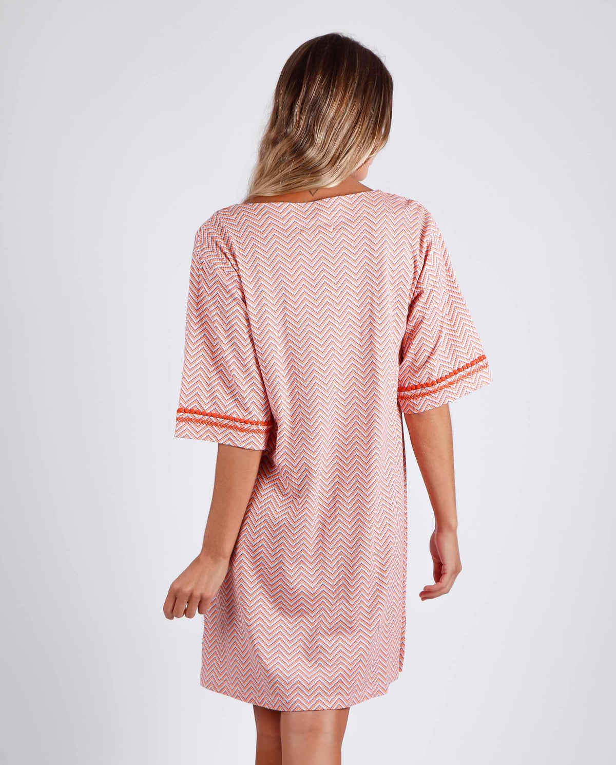 Camicia da notte vestitino donna estivo Admas 51563 arancione