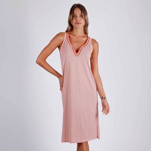 Camicia da notte vestitino donna estivo Admas 51564 arancione