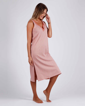 Camicia da notte vestitino donna estivo Admas 51564 arancione