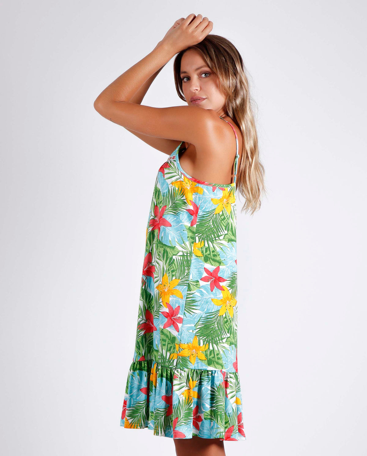 Abitino donna estivo Admas 51566 cotone floreale