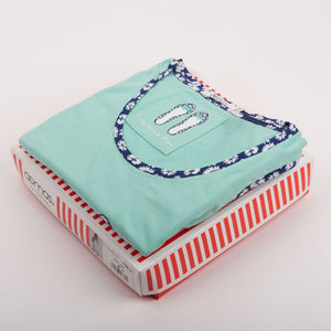 Camicia da notte vestitino donna estivo Admas 51584 acqua marina