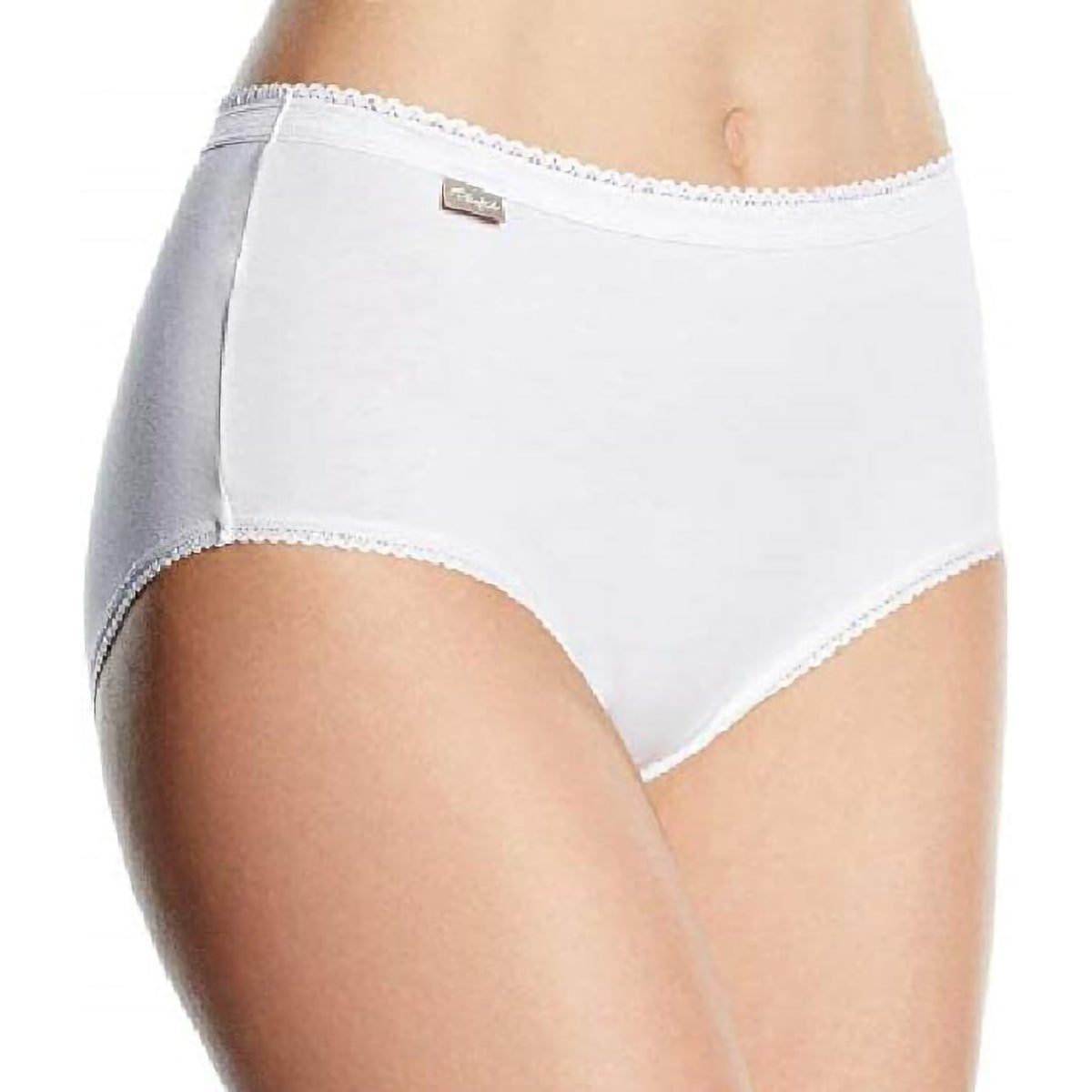 Slip donna midi Playtex p00bp in cotone elasticizzato