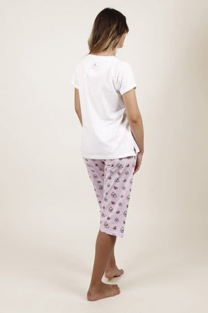 Pigiama da donna Santoro Gorjuss 54455 estivo in cotone 