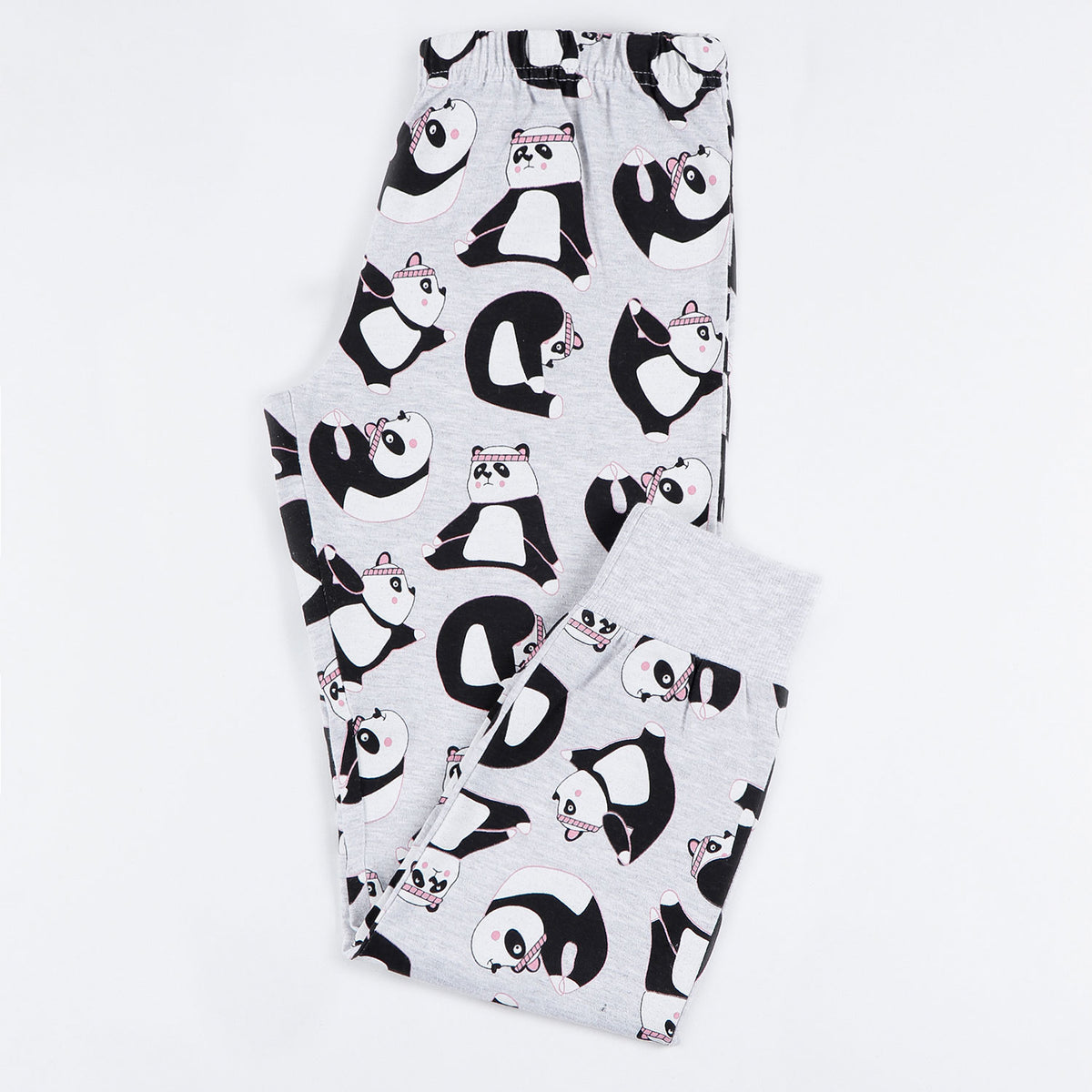 Pigiama bambina caldo cotone Admas 55207 panda