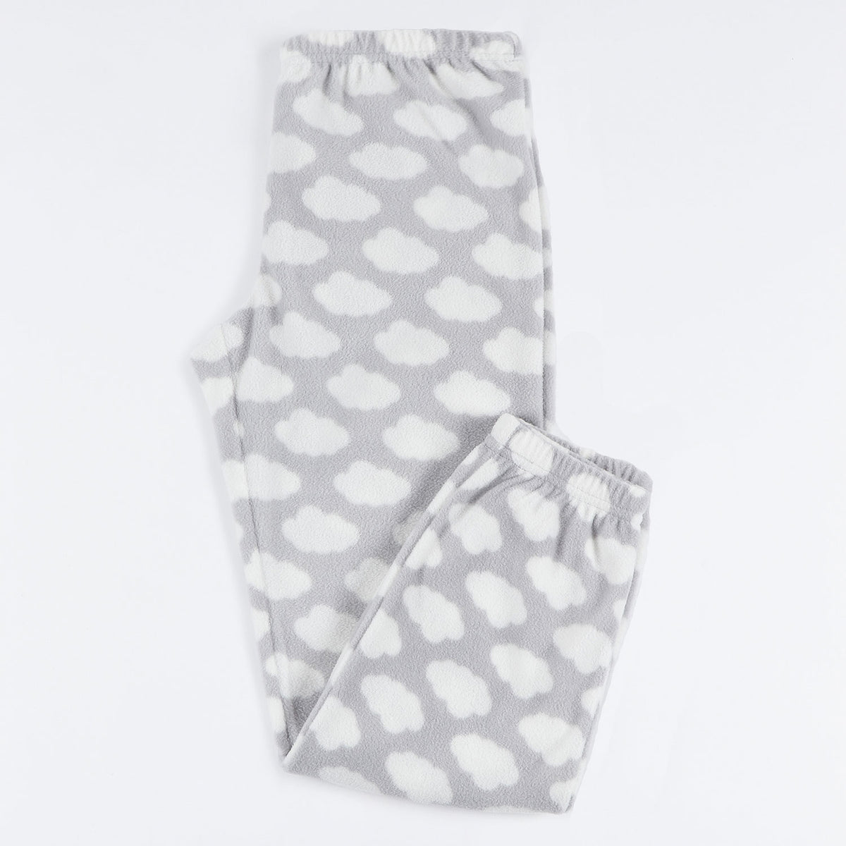 Pigiama bambina micropile grigio nuvola luna Admas 55211