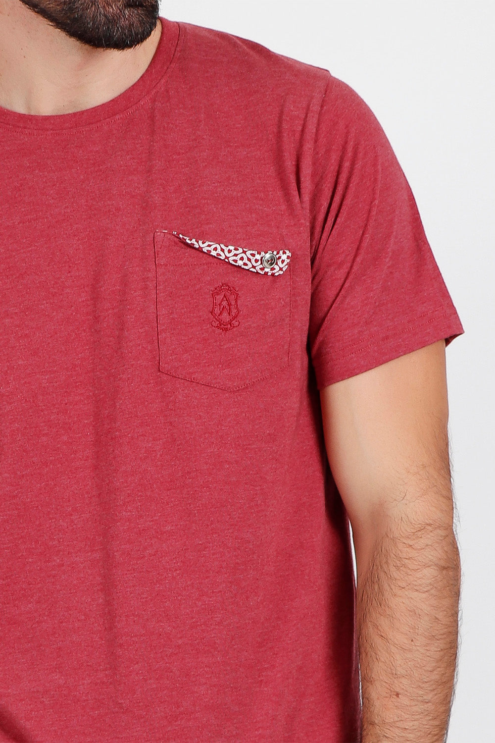 Pigiama uomo corto Admas 55286 bordeaux