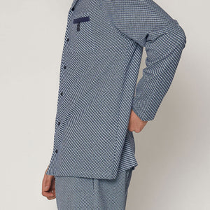 Pigiama uomo Admas 55314 aperto punto milano blu