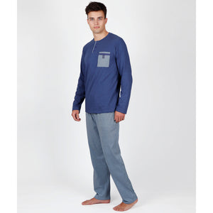 Pigiama uomo Admas 55315 punto milano blu