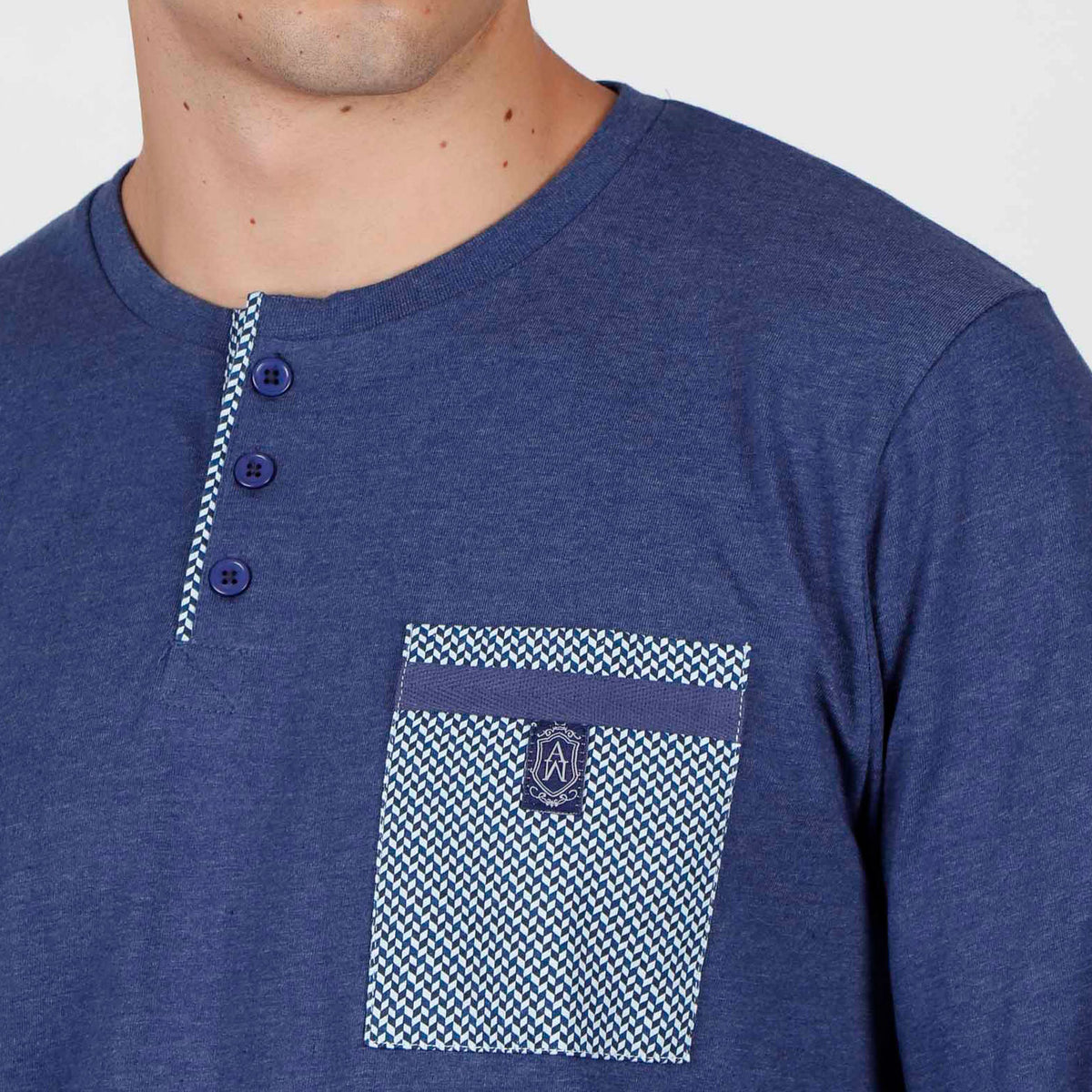 Pigiama uomo Admas 55315 punto milano blu