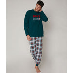 Pigiama uomo Admas 55333 lungo verde