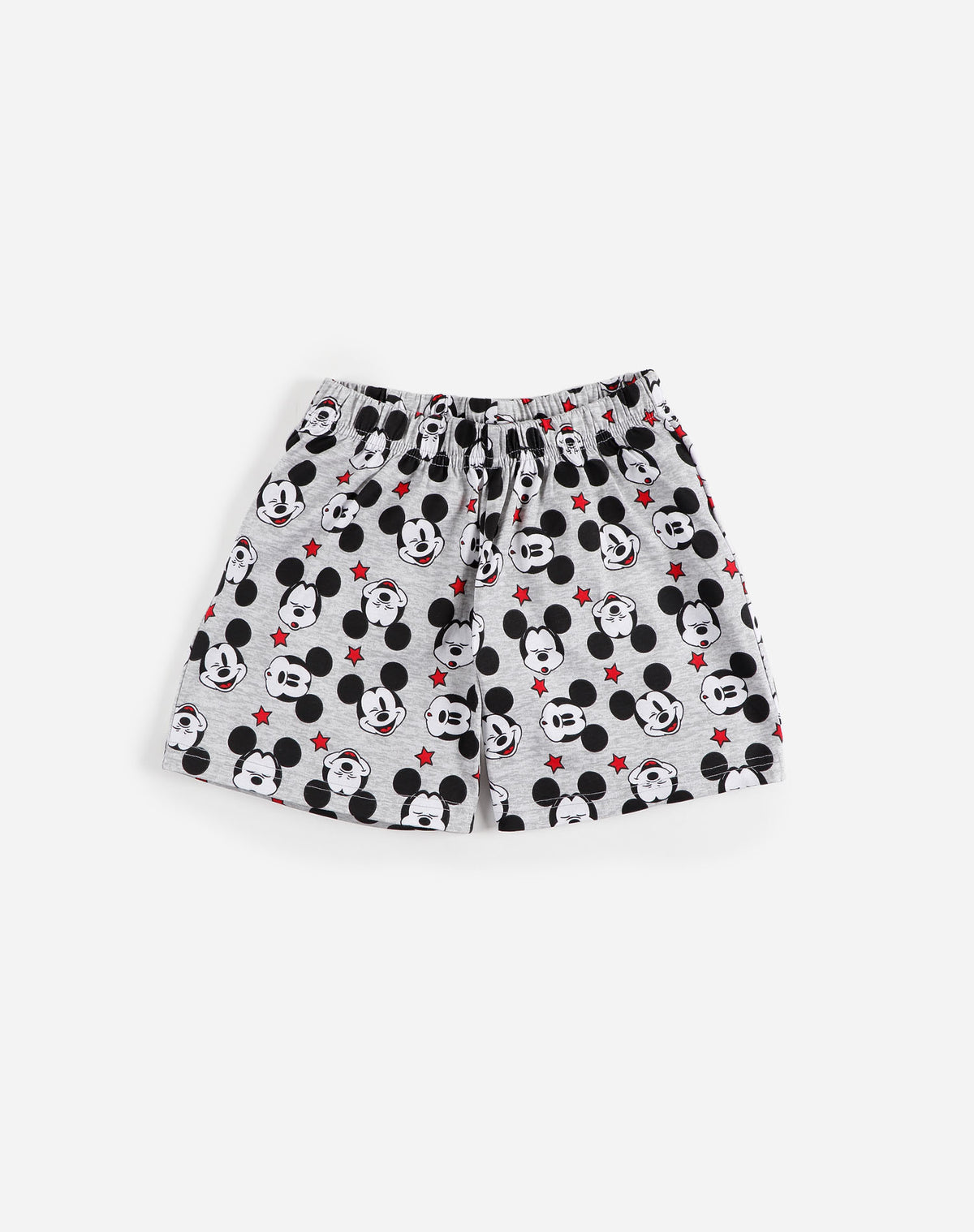 Pigiama bimbo Disney 55475 corto topolino rosso cotone