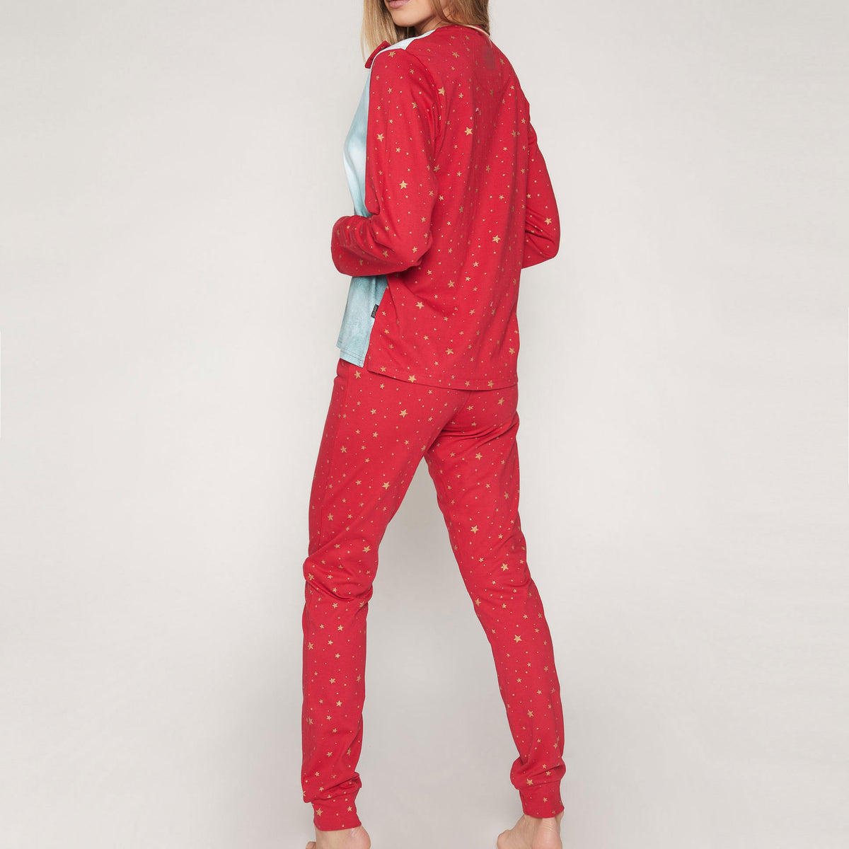 Pigiama donna Santoro Gorjuss 55530 con stelline