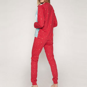 Pigiama donna Santoro Gorjuss 55530 con stelline