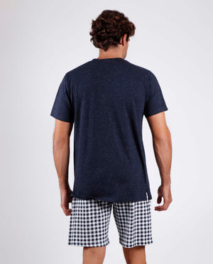 Pigiama uomo estivo Admas 55564 cotone navy