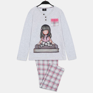 Pigiama bimba caldo cotone Santoro Gorjuss 55589 bambolina