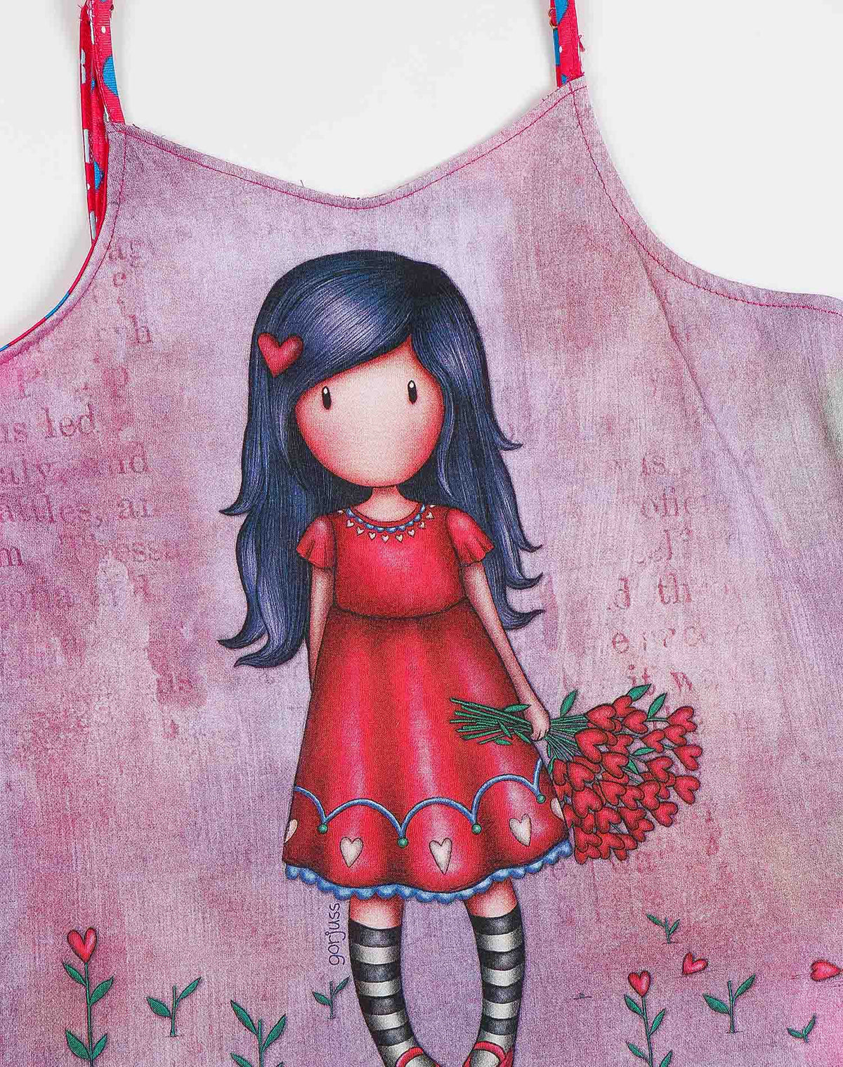 Pigiama estivo bimba Santoro Gorjuss 55625 rosa
