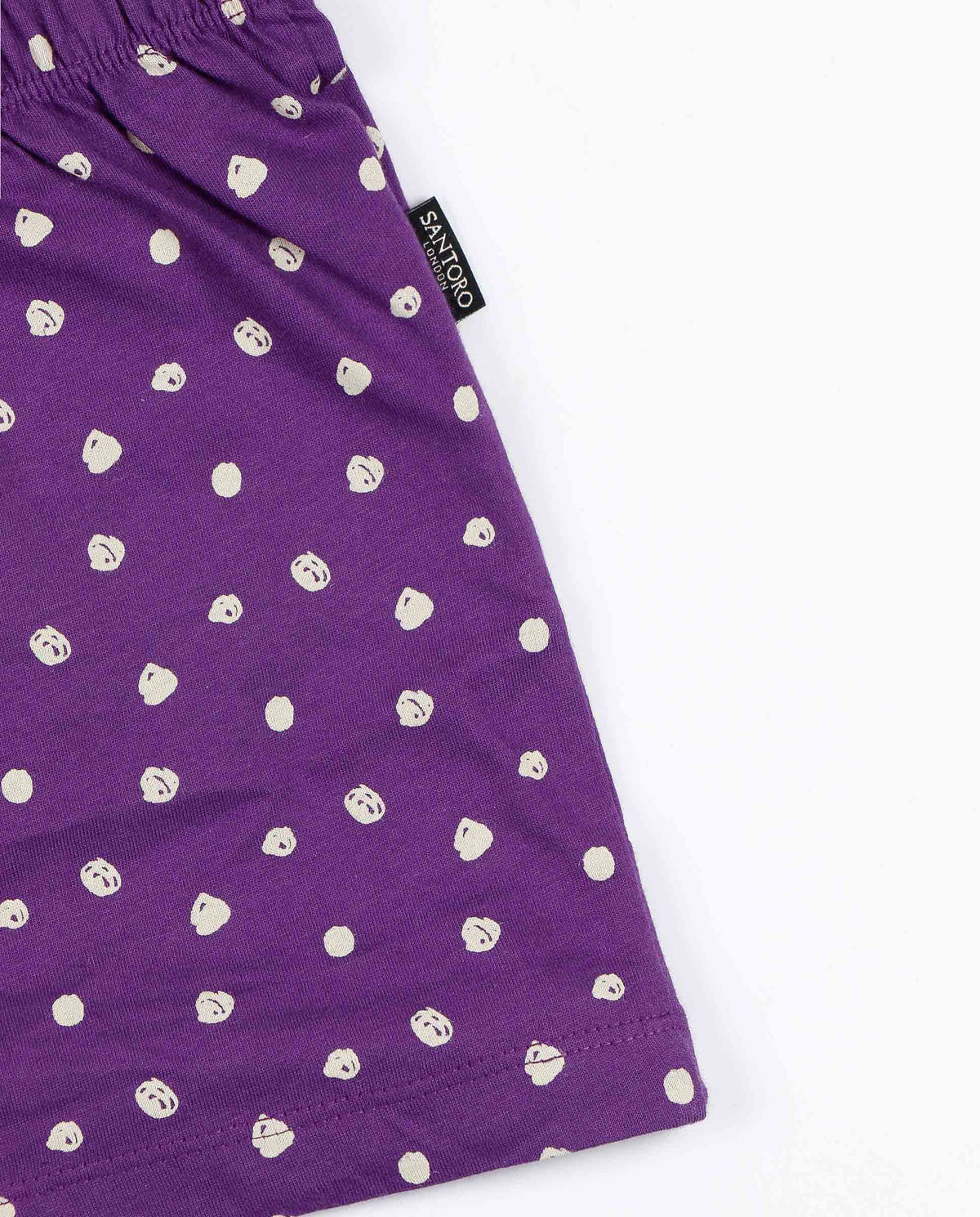 Pigiama bambina estivo Santoro Gorjuss 55629 cotone viola