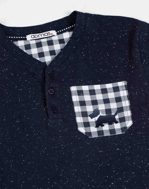 Pigiama bambino estivo Admas 55640 cotone navy