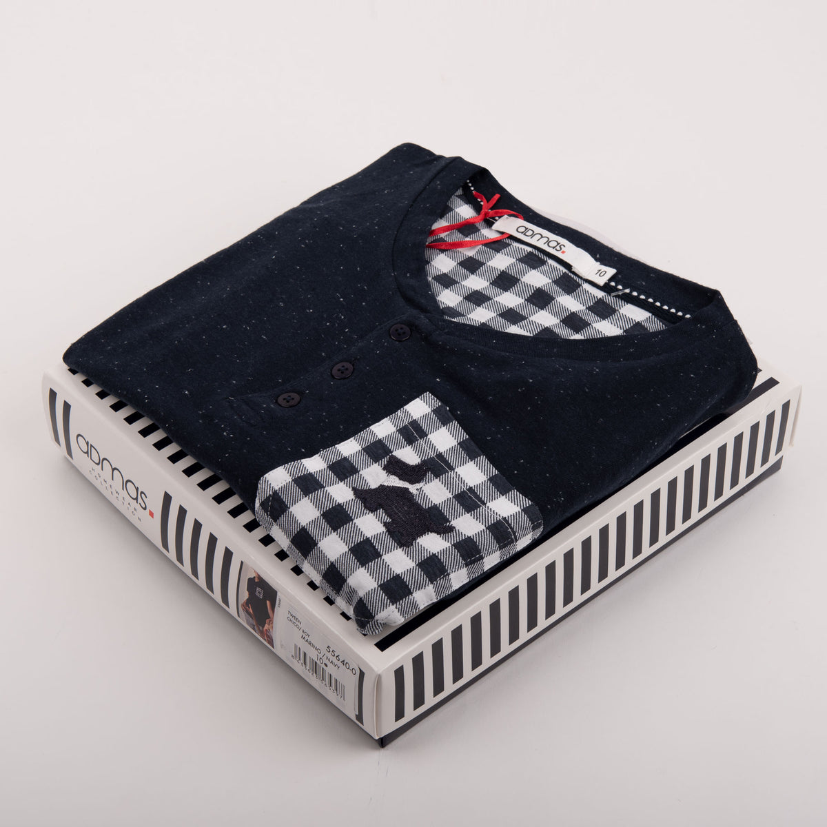 Pigiama bambino estivo Admas 55640 cotone navy
