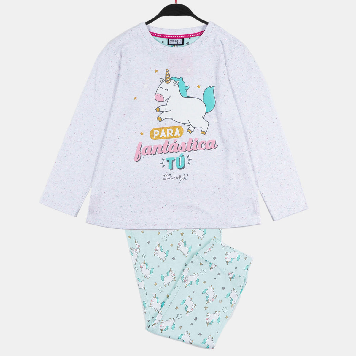 Pigiama bimba caldo cotone Mr. Wonderful 55742 unicorno