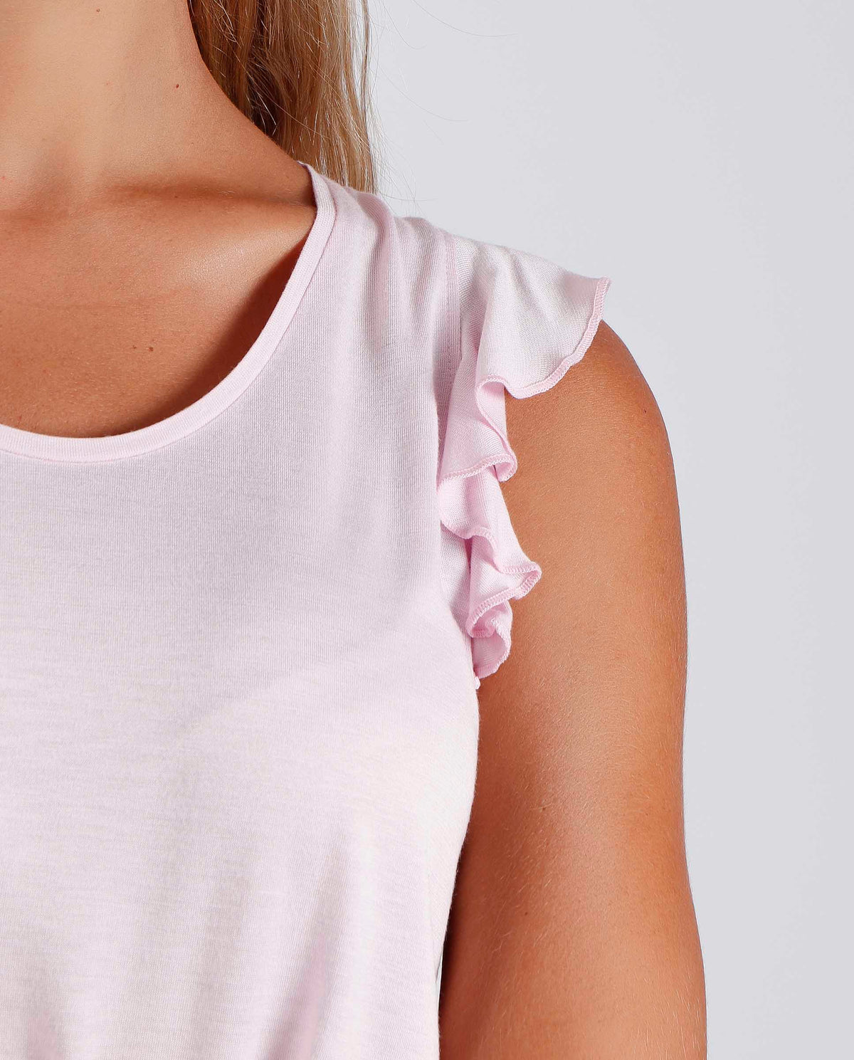 Pigiama donna canotta corto estivo Admas 55942 cotone rosa