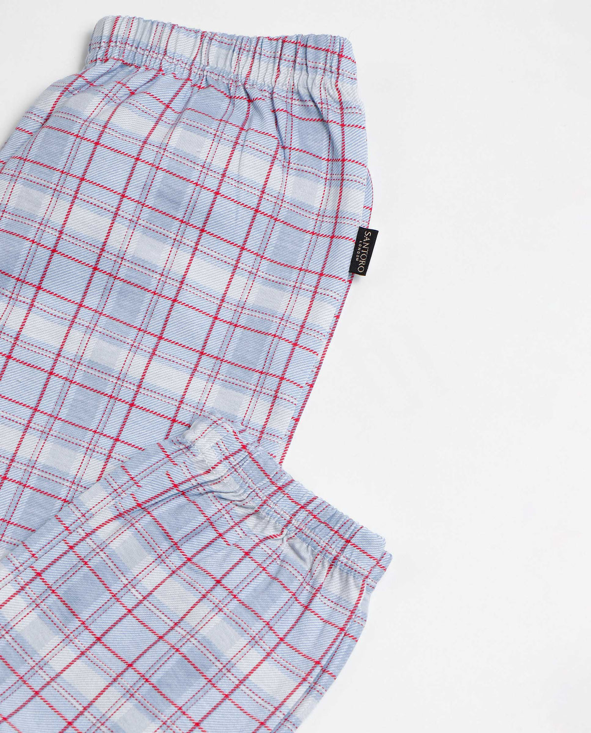 Pigiama bambina invernale Santoro Gorjuss 56621 caldo cotone celeste