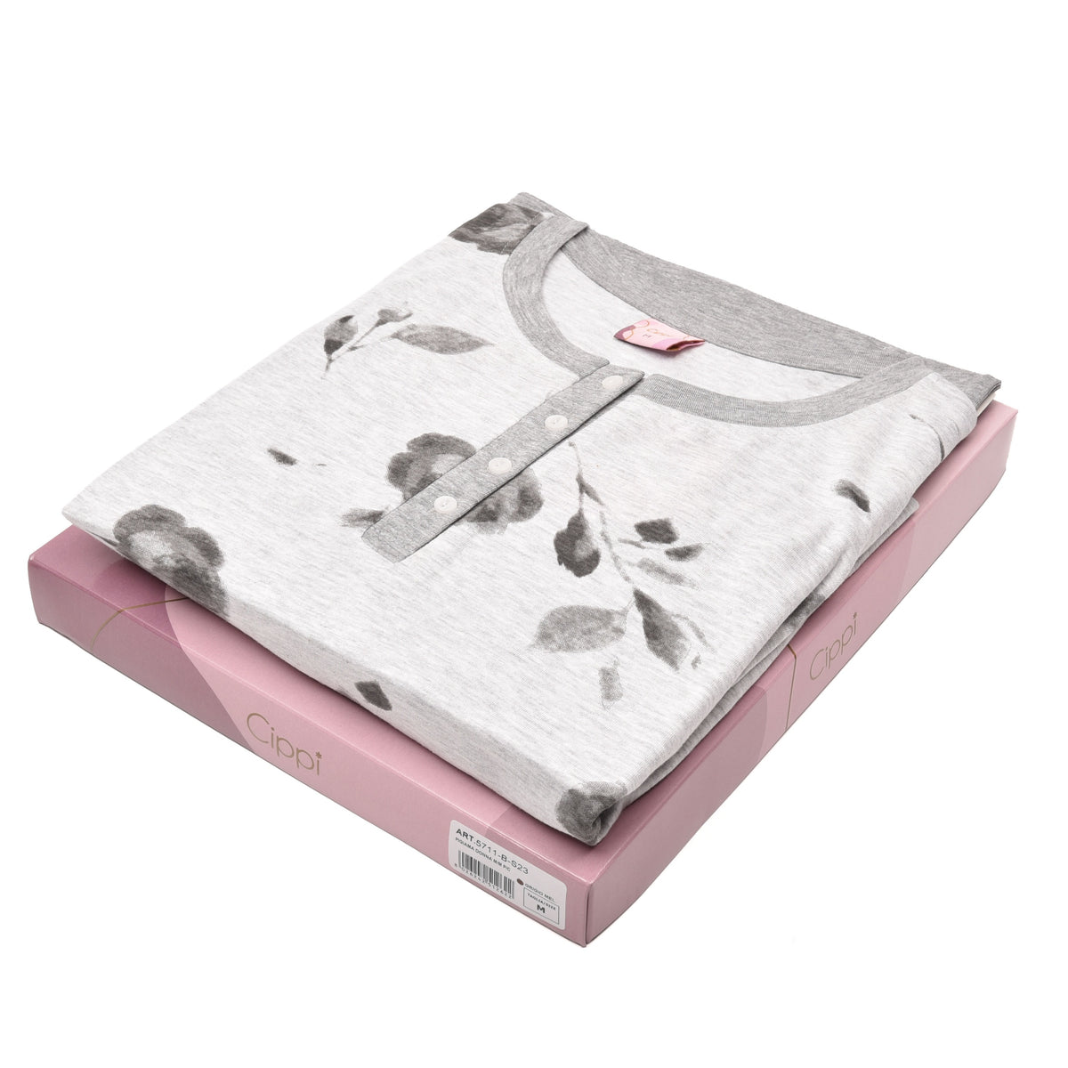 Pigiama donna estivo corto Cippi 5711 cotone