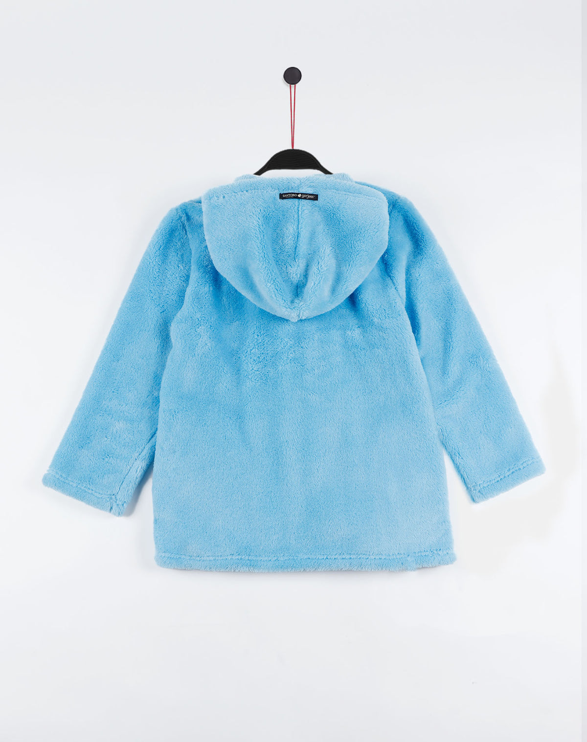 Giacca camera bambina celeste pile sherpa Santoro Gorjuss 57417