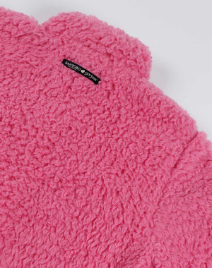 Giacca camera bimba Santoro Gorjuss 57420 pile sherpa rosa