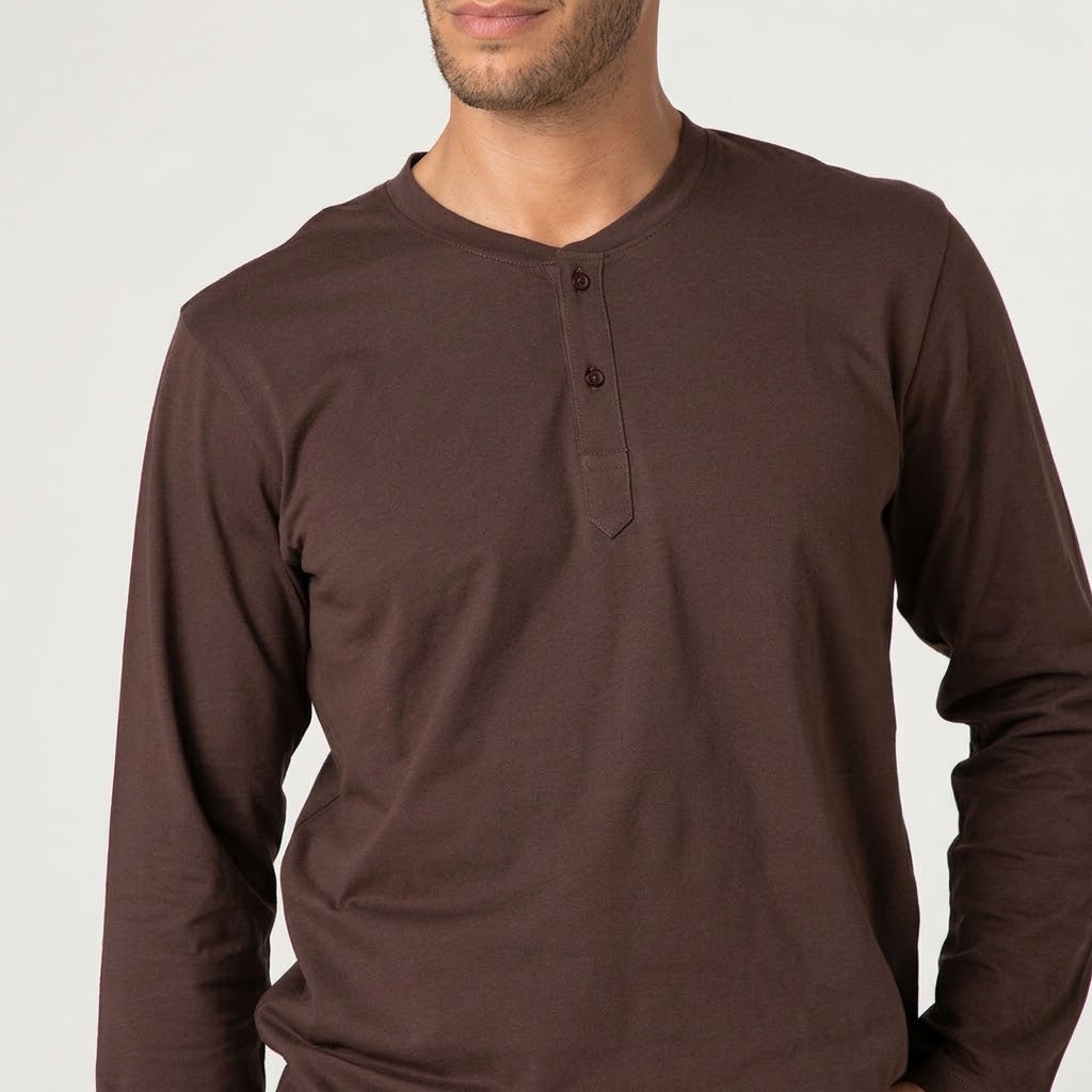 Pigiama uomo in cotone scollo serafino Lovable L0ET6